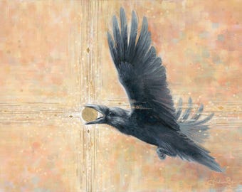 STAMPA SU TELA "Cercatore del sublime" - stampa giclée su tela, di Autumn Skye