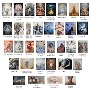CARTES DE VUX ~ lot de 20 cartes mixtes par Autumn Skye ART