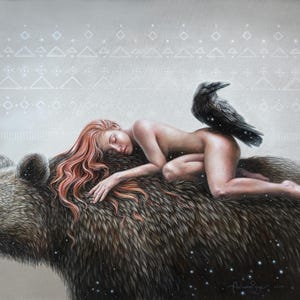 CANVAS PRINT “Safe Passage” archival giclee print on canvas
