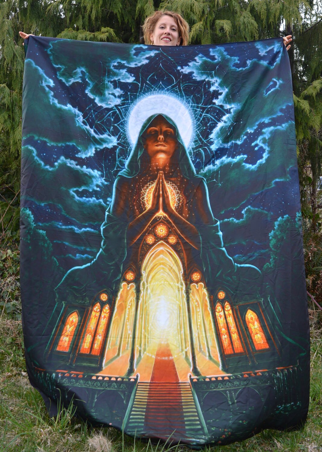 MyBodyMyTemple Tapestry by Autumn Skye ART Etsy