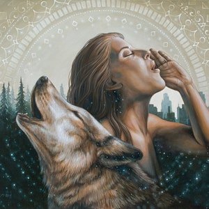 "PAPIER-PRINT ""Freedom Cry"" 28 cm x 43 cm Poster by Autumn Skye."