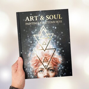 ARTE E ALMA ~ Pinturas de Autumn Skye CAPA DURA Livro de mesa de centro