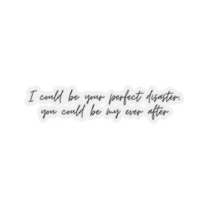 Marianas Trench Kiss-Cut Sticker | Ever After | Design 2