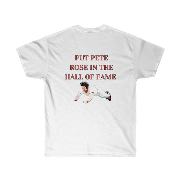 Pete Rose Hall of Fame Tee
