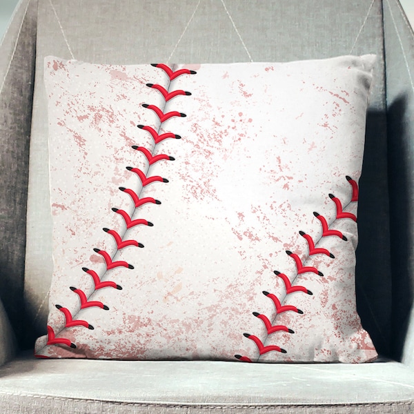 Baseball Pillow Etsy
