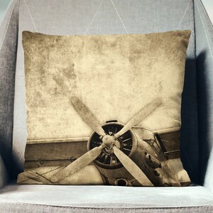 Airplane Throw Pillow