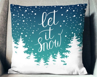 Winter Throw Pillow