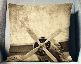 Airplane Throw Pillow