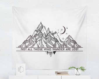 Nature Tapestry Wall Hanging Decor Art