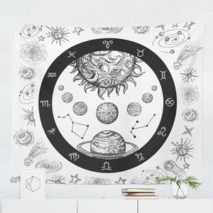 Astrology Tapestry Wall Hanging Art Decor