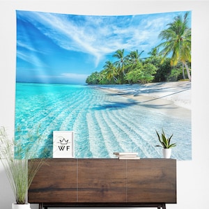 Beach Tapestry Wall Hanging Art Decor