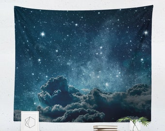 Night Sky Tapestry Wall Hanging Art Decor