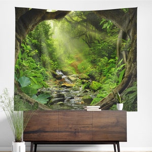 Nature Tapestry Wall Hanging Art Decor