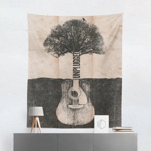 Music Tapestry Wall Hanging Art Decor