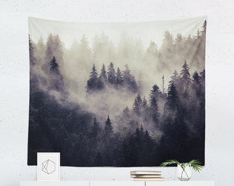 Forest Tapestry Wall Hanging Decor Art