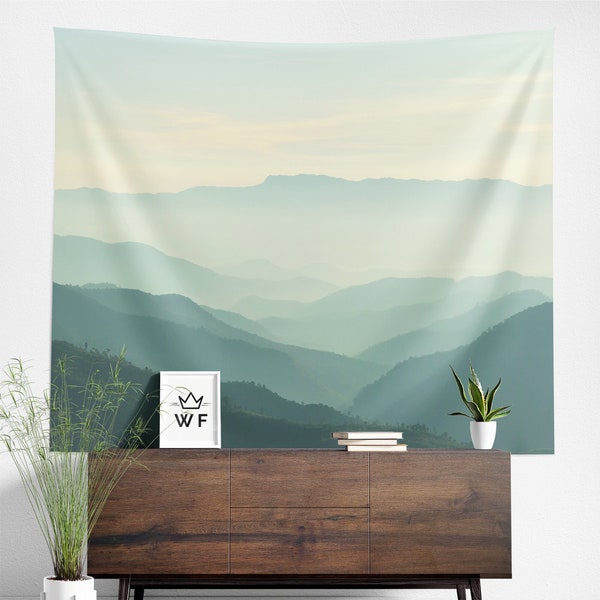Mountain Tapestry Wall Hanging Art Decor
