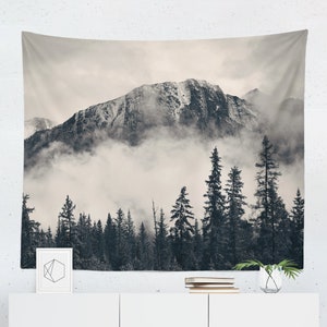 Mountain Tapestry Wall Hanging Art Decor