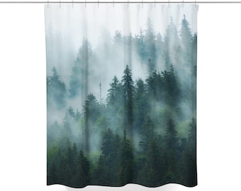 Details about   Summer Morning Sunrise Tropical Jungle Forest Shower Curtain Set Bathroom Decor 