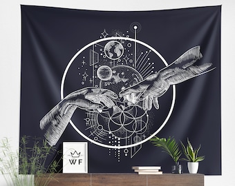 Space Tapestry Wall Hanging Decor Art