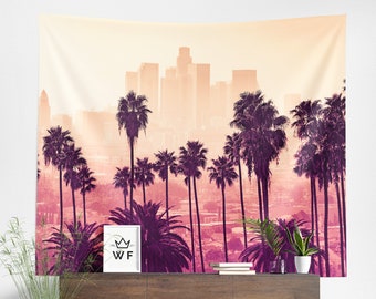 Los Angeles Tapestry Wall Hanging Art Decor