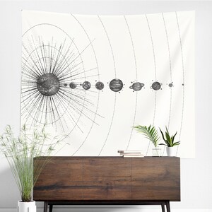 Space Tapestry Wall Hanging Art Decor image 2