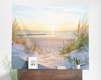 Beach Tapestry Wall Hanging Art Decor