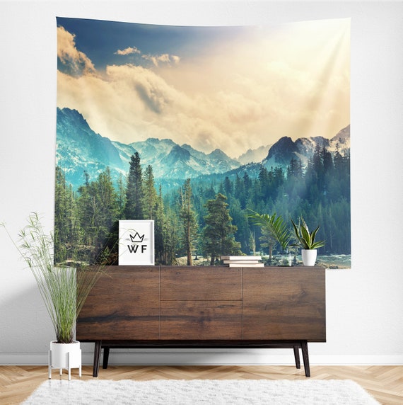 Nature tapestry wall hanging cheap
