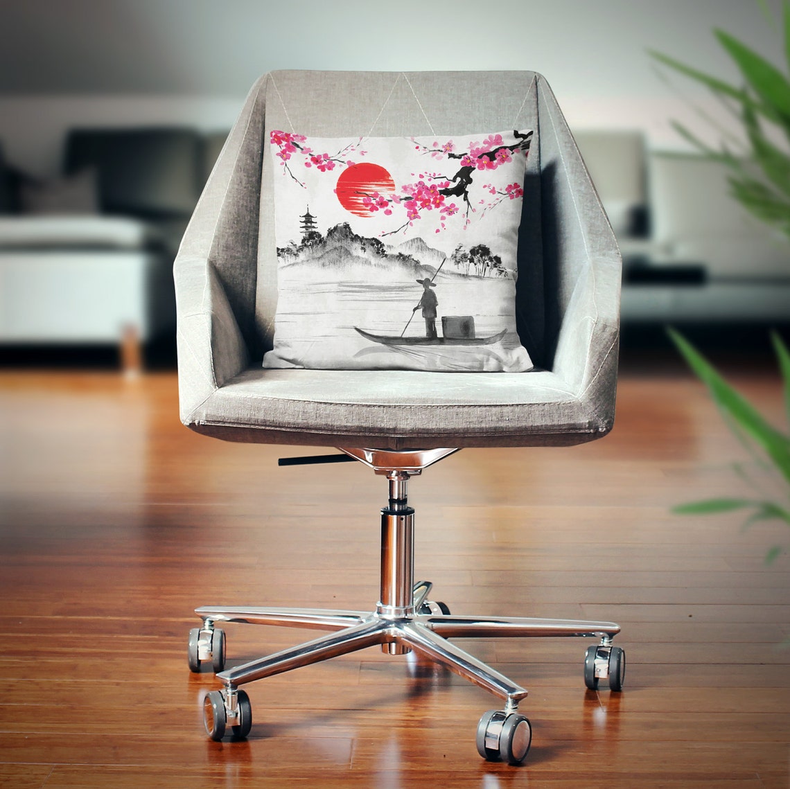 Japanese Pillow Japanese Throw Pillow Japanese Décor Etsy