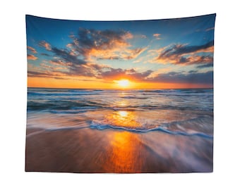 Beach Tapestry Wall Hanging Decor Art