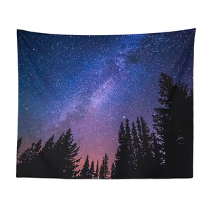 Night Sky Wall Tapestry Wall Hanging Art Decor