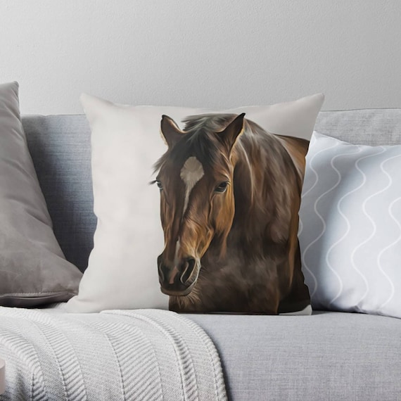 Horse Throw Pillow