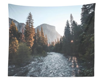 Yosemite Tapestry Wall Hanging Decor Art