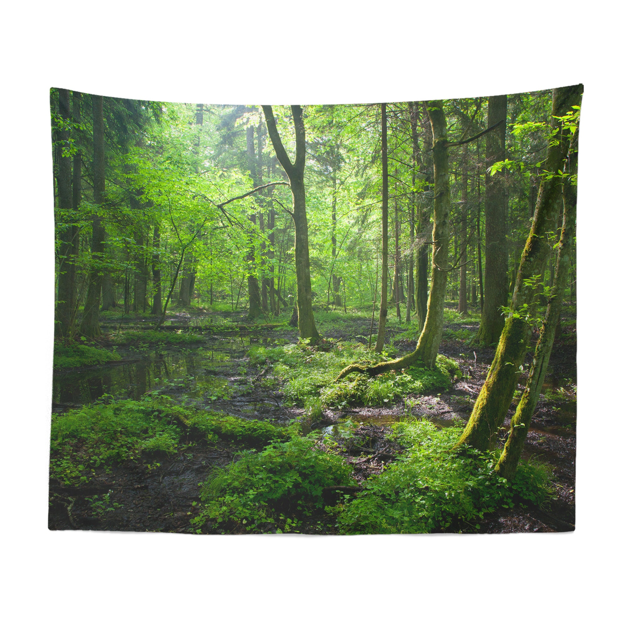 Jungle Tapestry Jungle Wall Hanging Jungle Wall Décor Etsy