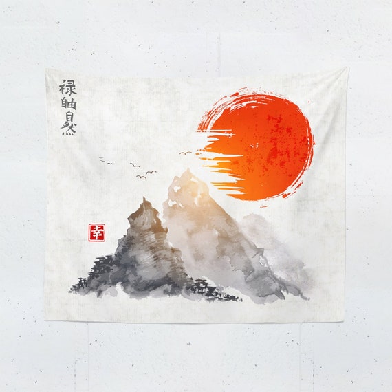 oriental wall tapestry
