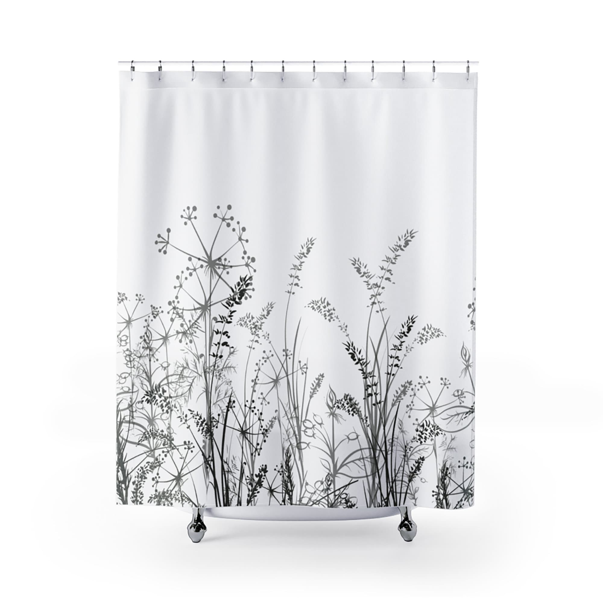 Farmhouse Shower Curtain Etsy