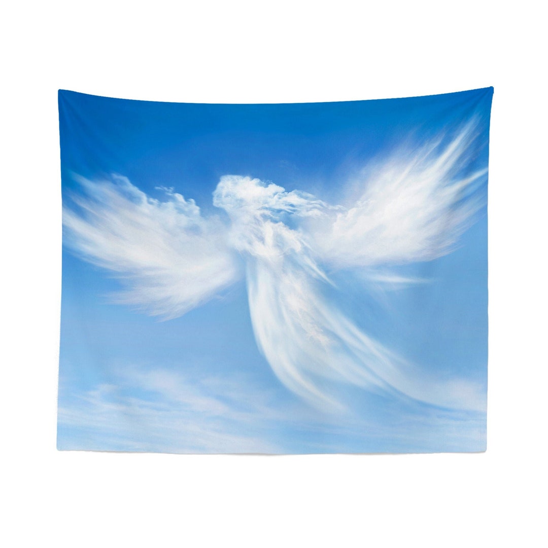 Angel Tapestry Angel Wall Tapestry Angel Wall Hanging Angel Art Angel Wall Art Angel Wall Décor 