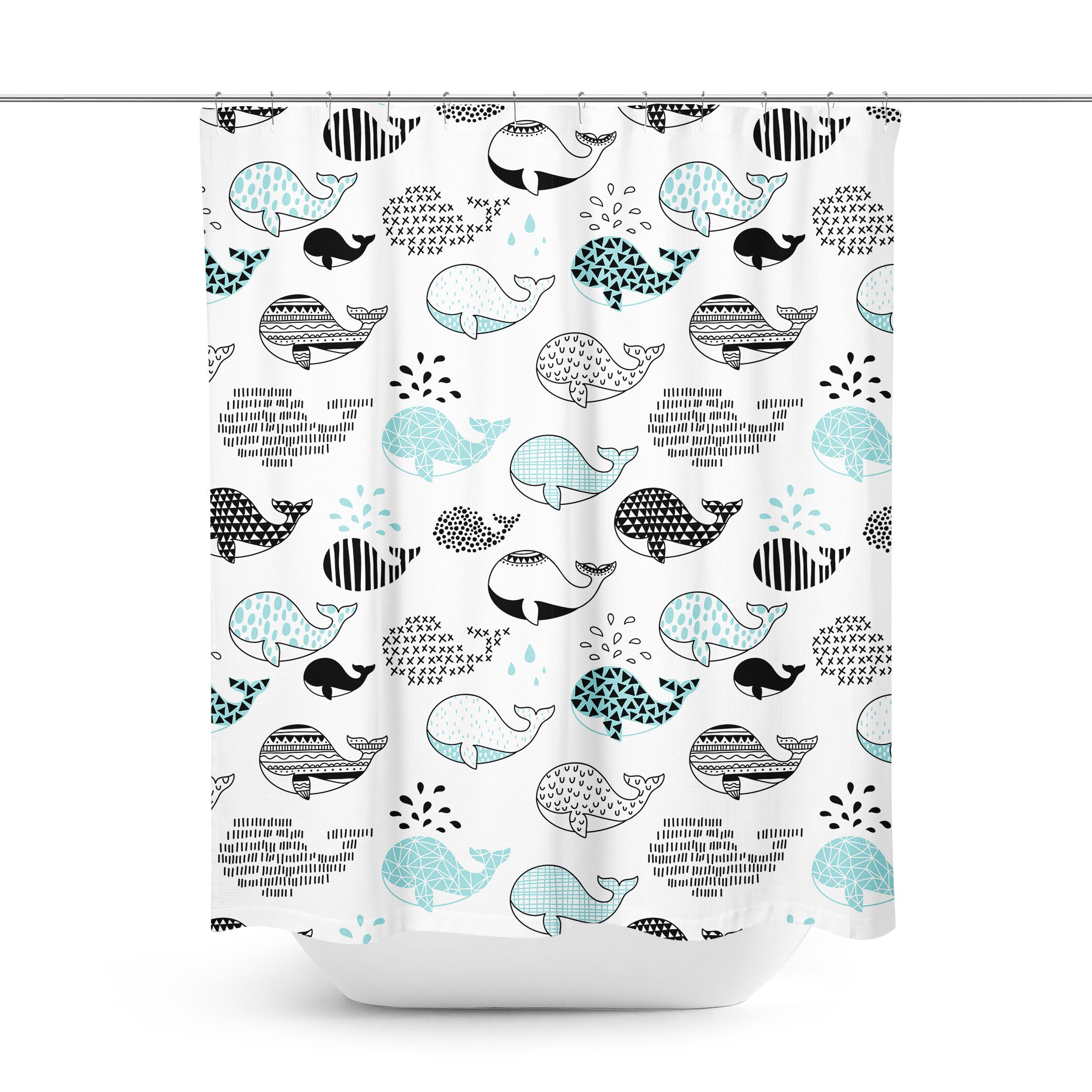 Cute Shower Curtain Cute Bathroom Dcor Whale Shower Curtain Etsy Cute Shower Curtain Cute Bathroom Dcor Whale Shower Curtain Etsy