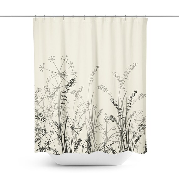 Farmhouse Shower Curtain Farmhouse Bath Curtain Farmhouse Etsy