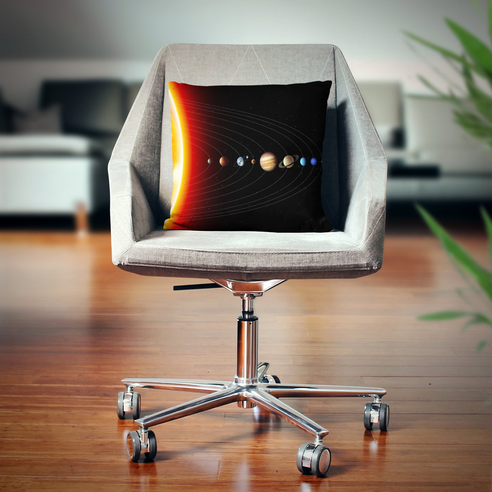 Space Pillow Pillow Solar System Decor Space Etsy