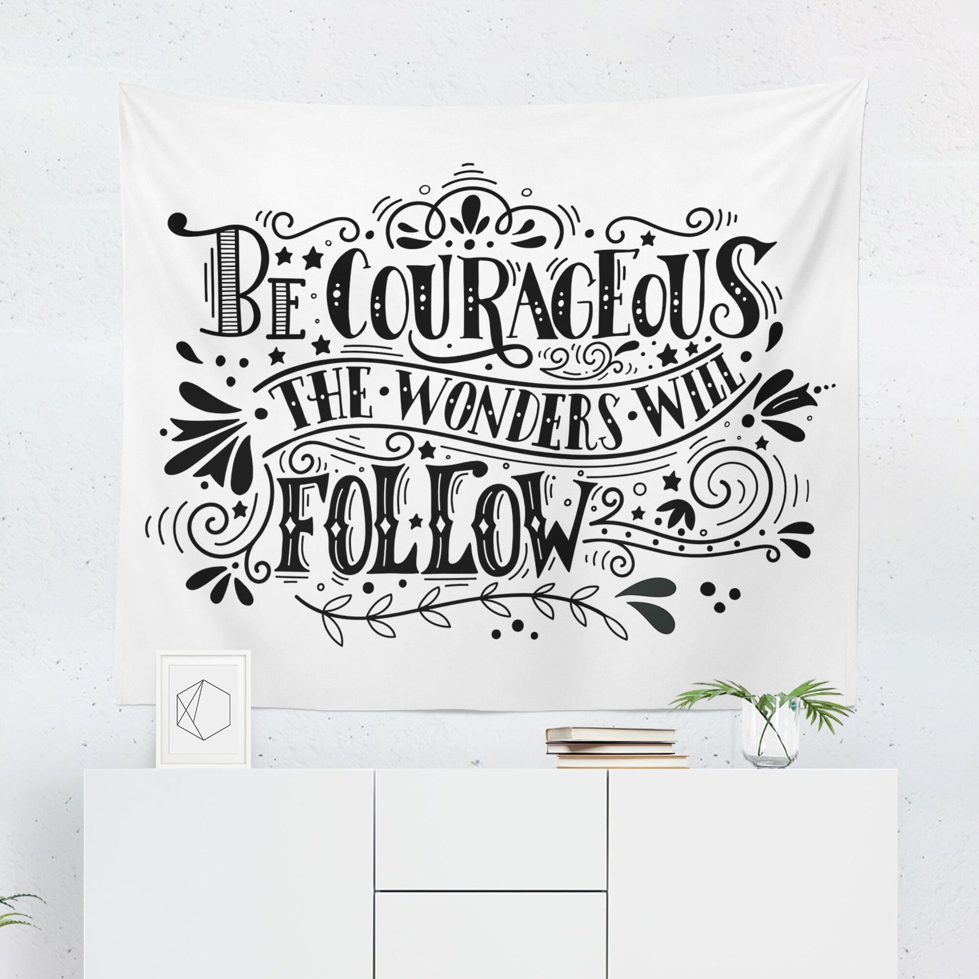 Inspirational Tapestry Inspirational Wall Hanging Etsy