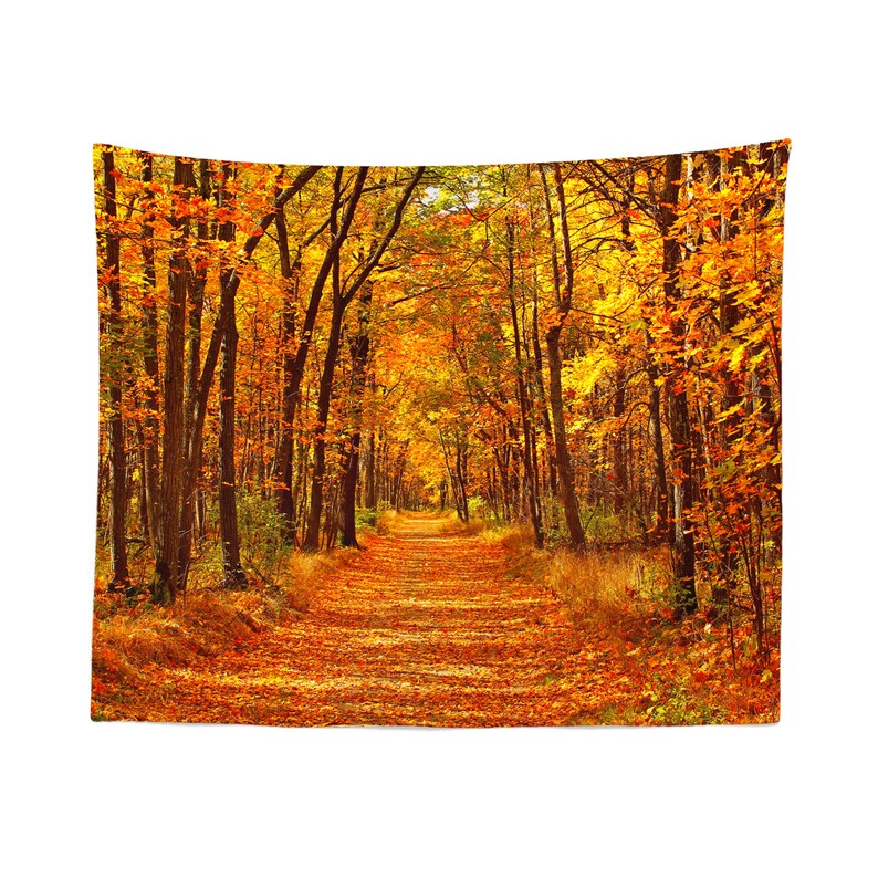 Forest Tapestry Forest Wall Hanging Forest Wall Décor Etsy