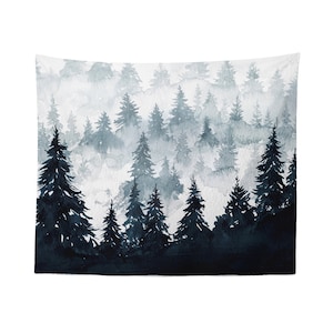 Forest Tapestry Wall Hanging Art Decor