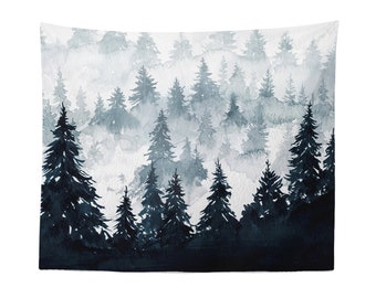 Forest Tapestry Wall Hanging Art Decor