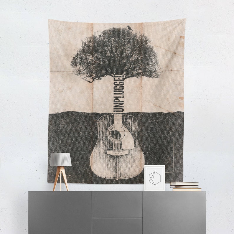 Music Tapestry Music Wall Tapestry Music Wall Hanging Etsy.de