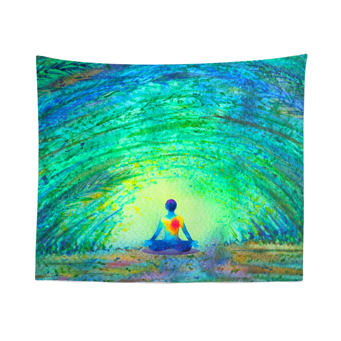 Spiritual Tapestry Chakra Tapestry Spiritual Wall Tapestry Etsy