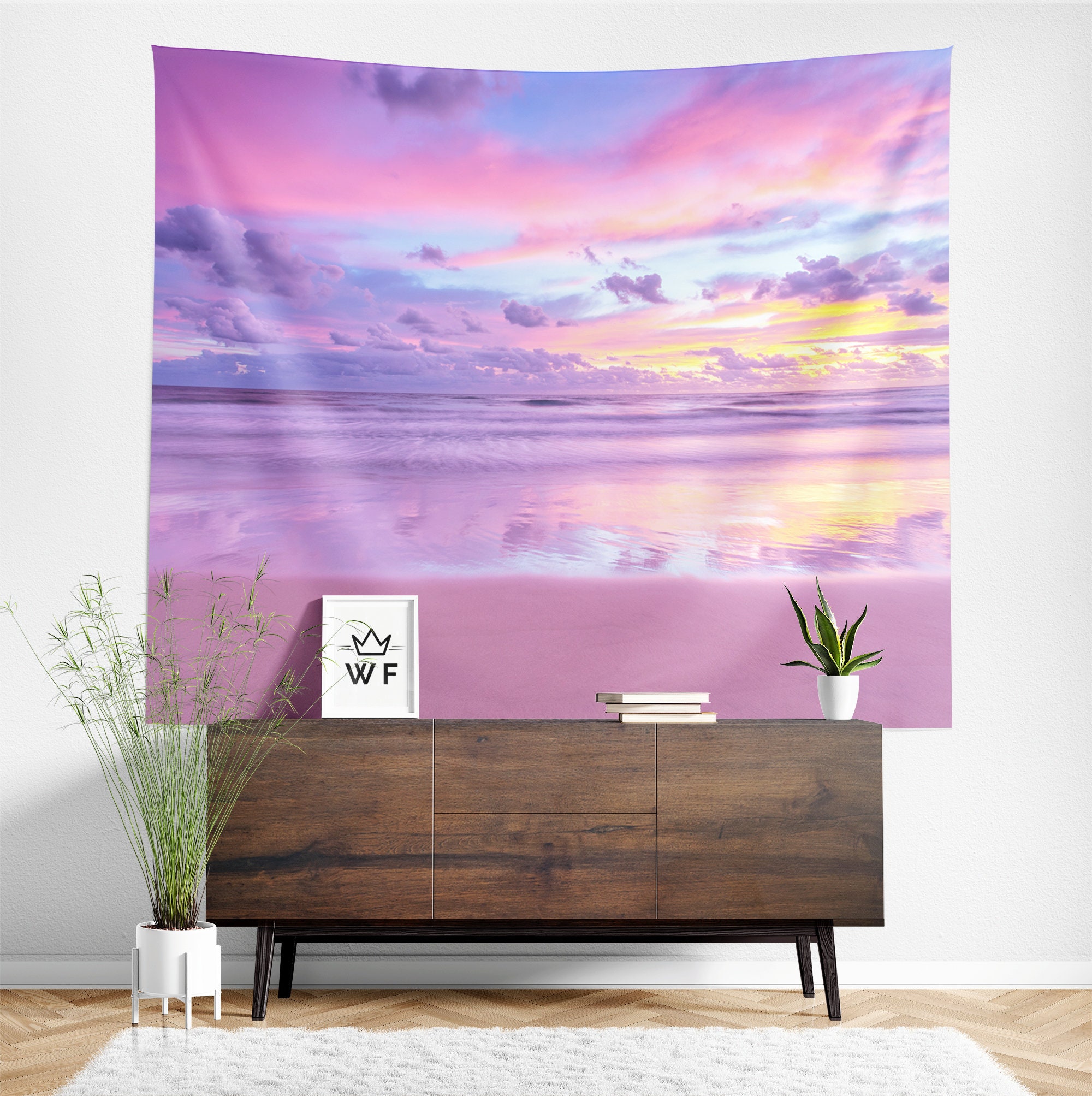 Beach Tapestry Beach Wall Tapestry Beach Wall Hanging Etsy