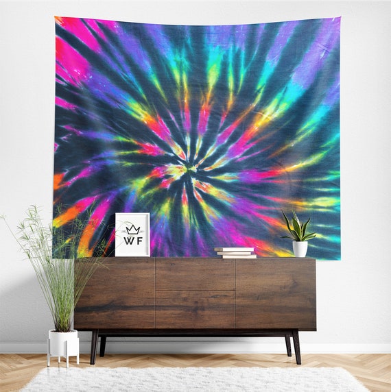 Tie Dye Tapestry Wall Hanging Art Decor Etsy Canada