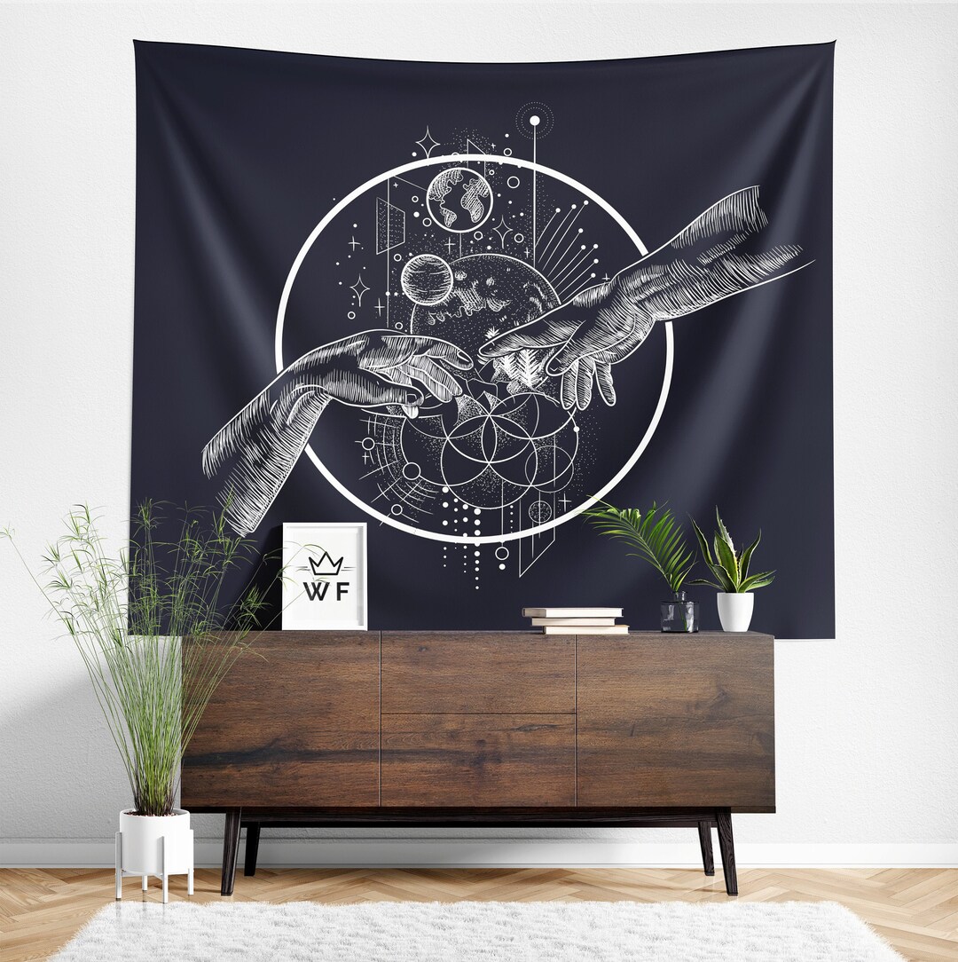 Space Tapestry Wall Hanging Decor Art Etsy