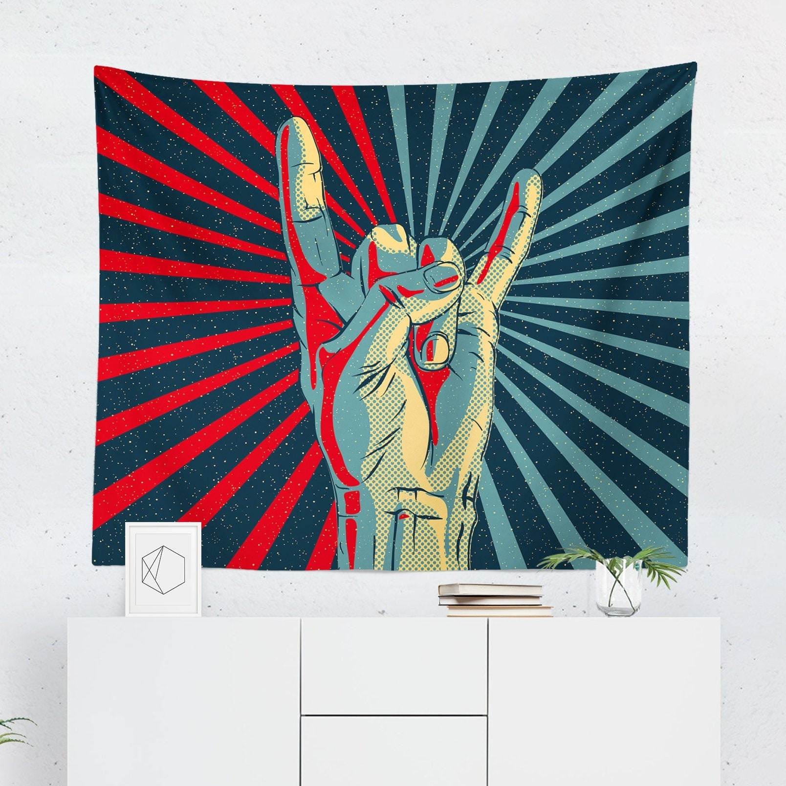 Rock Tapestry Etsy