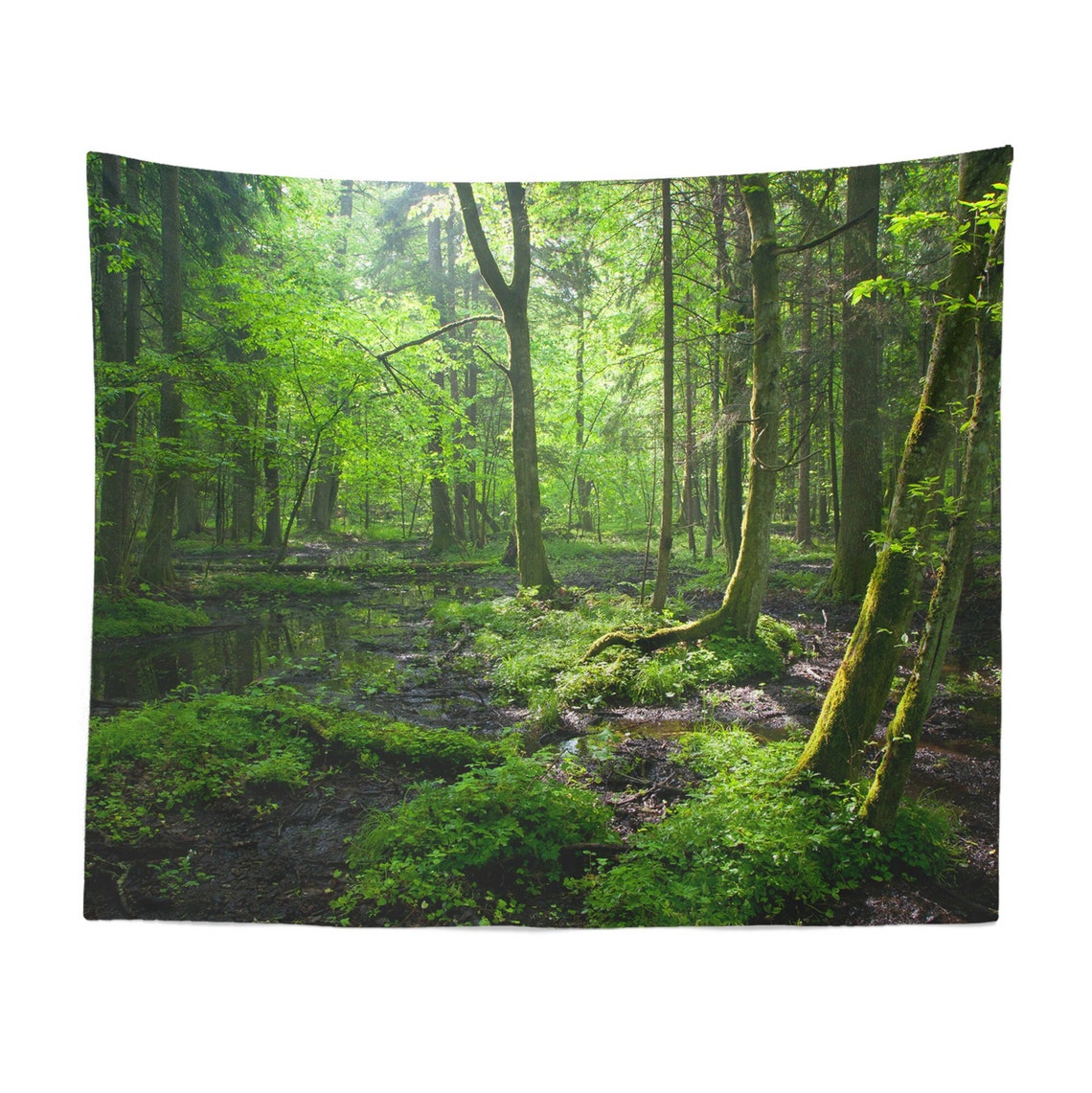 Jungle Tapestry Jungle Wall Hanging Jungle Wall Décor Etsy